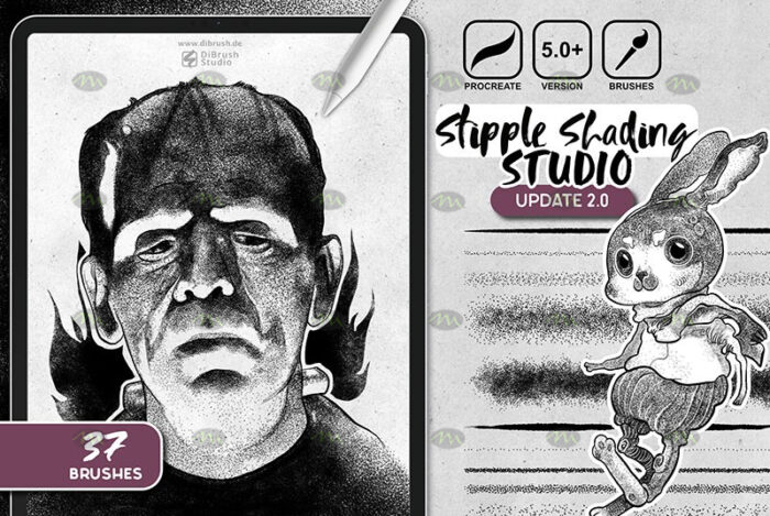 download Procreate Shadow Pointing Brushes procreate