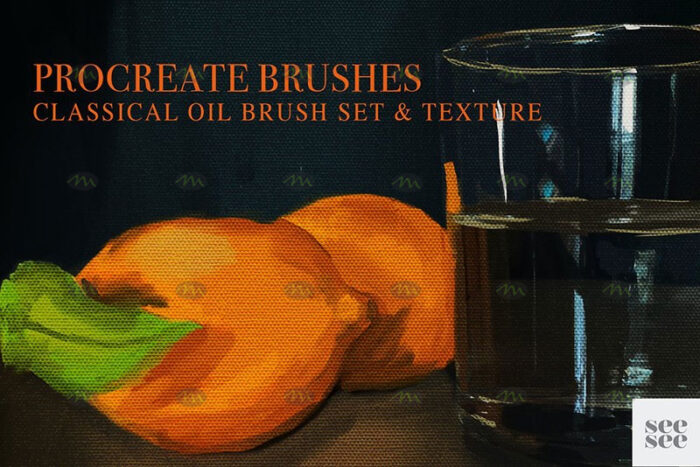 download Procreate Classic Oil Brushes and Texture procreate