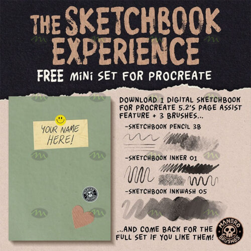 download 4 Procreate sketch brushes procreate