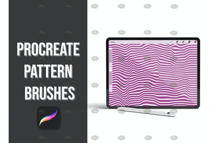 download Procreate Wave Pattern Brushes procreate