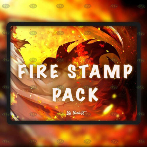 download Flame Stamp Procreate Brushes procreate