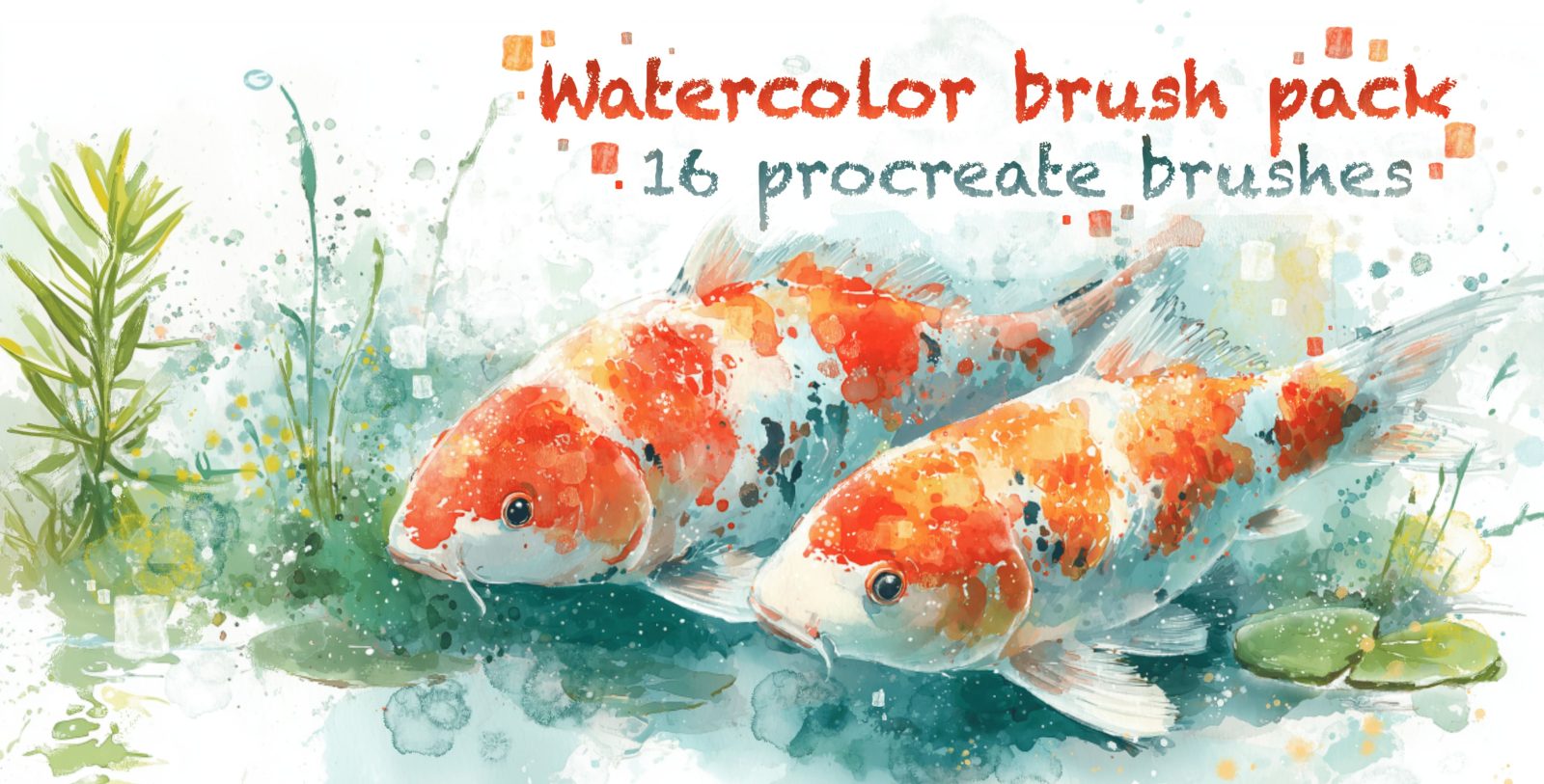 Watercolor Brushes Pack